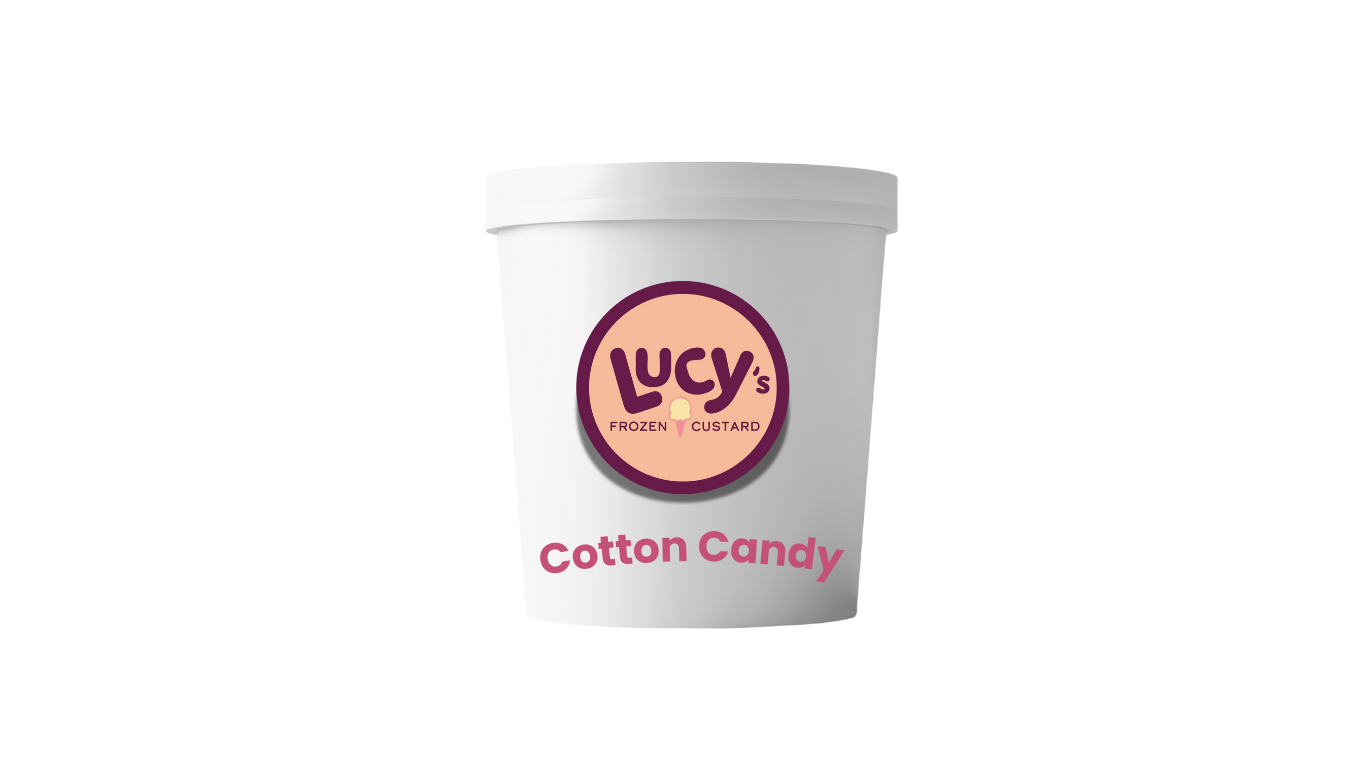 Cotton Candy Frozen Custard
